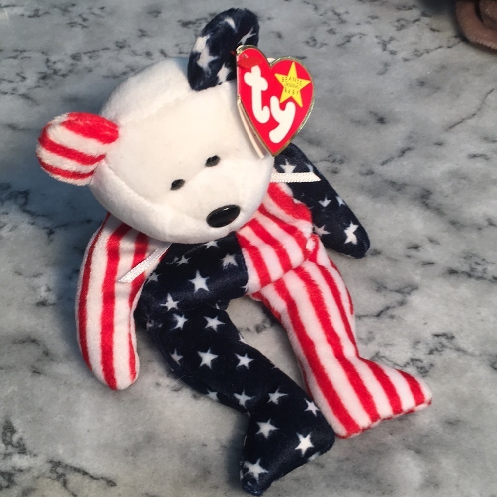 Ty Beanie babies, Spangle the Bear (4245)